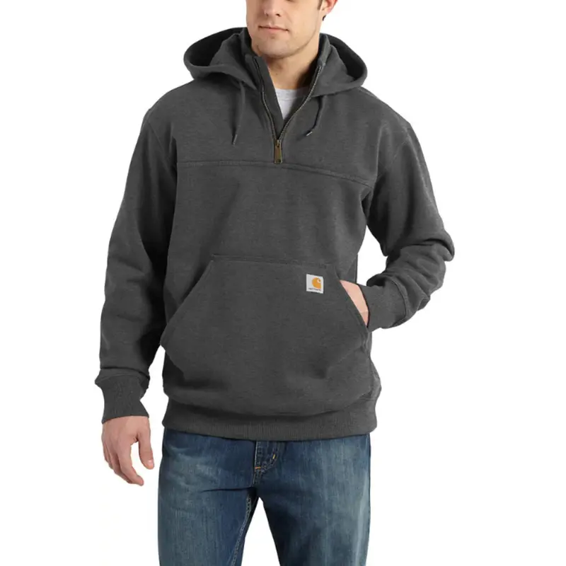 Carhartt Men's Rain Defender® Loose Fit Heavyweight Quarter-Zip Sweatshirt 4
