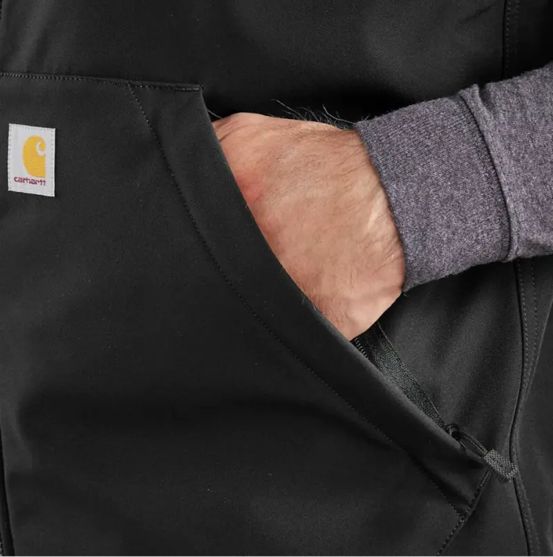 Carhartt Men's Rain Defender Relaxed Fit Softshell Vest 4