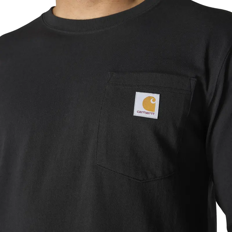 Carhartt Men's Relaxed Fit Heavyweight Pocket Long Sleeve Graphic T-Shirt 11