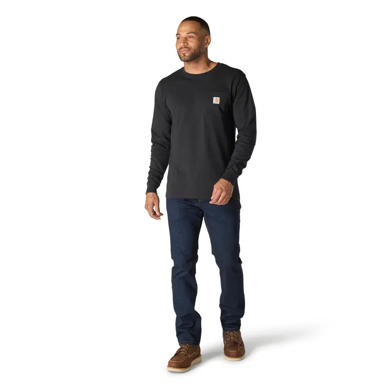 Carhartt Men's Relaxed Fit Heavyweight Pocket Long Sleeve Graphic T-Shirt 12