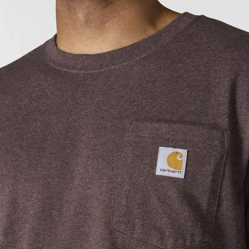Carhartt Men's Relaxed Fit Heavyweight Pocket Long Sleeve Graphic T-Shirt 5