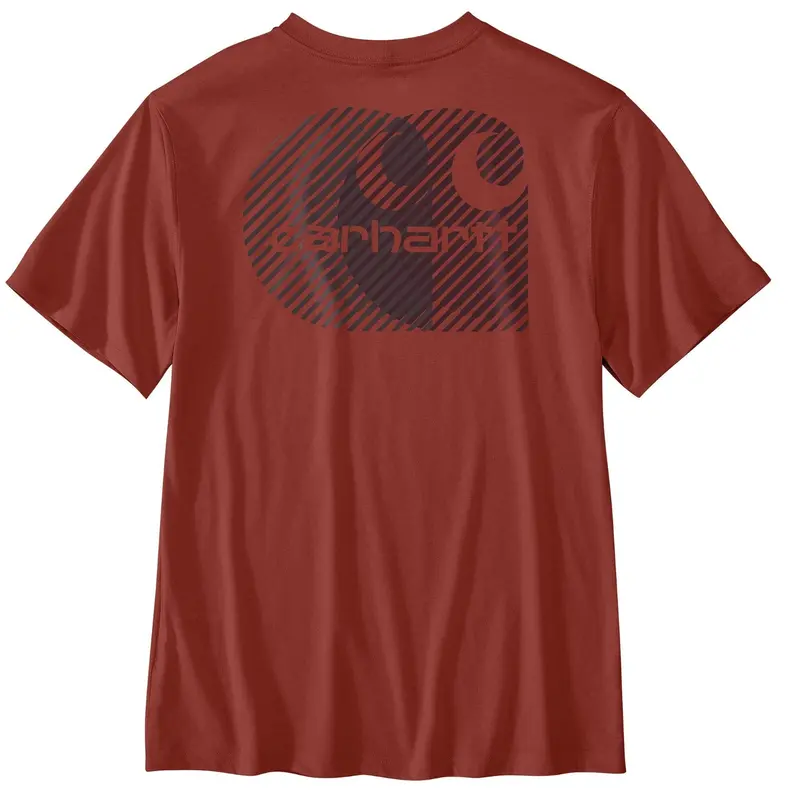 Carhartt Men's Relaxed Fit Lightweight Graphic Short Sleeve T-Shirt 1