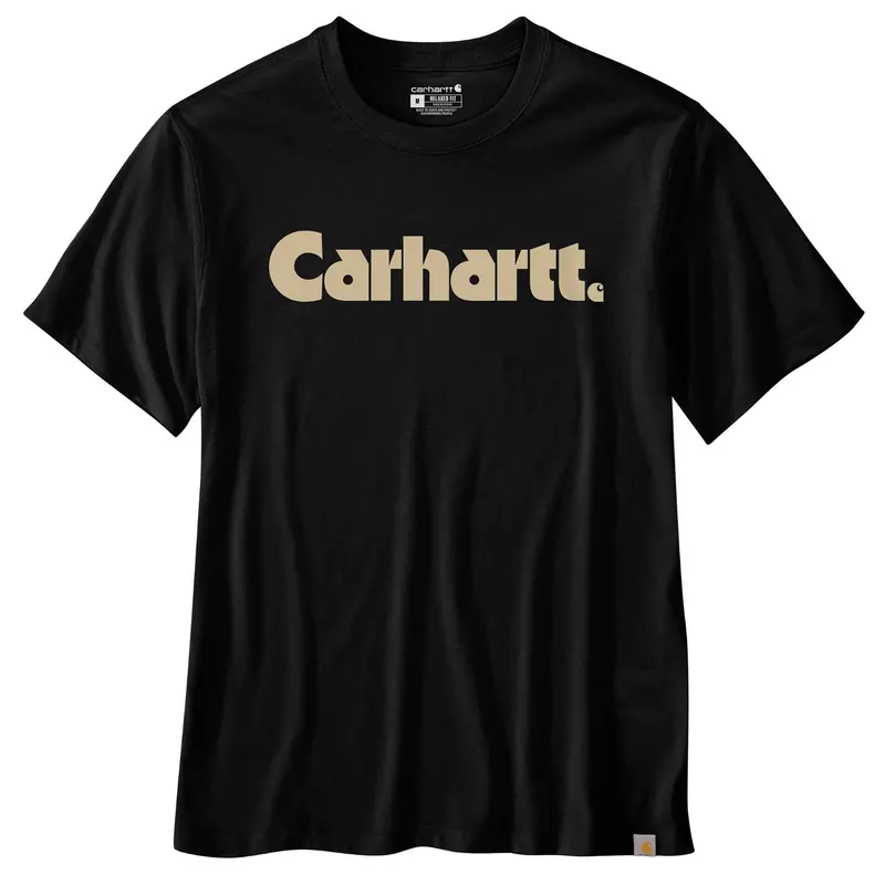 Carhartt Men's Relaxed Fit Lightweight Short Sleeve Logo Graphic T-Shirt 1