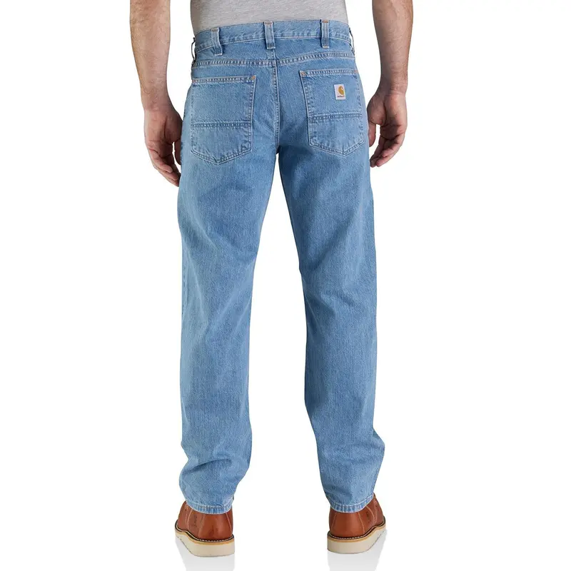 Carhartt Men's Relaxed Fit Straight Leg 5-Pocket Jean 4