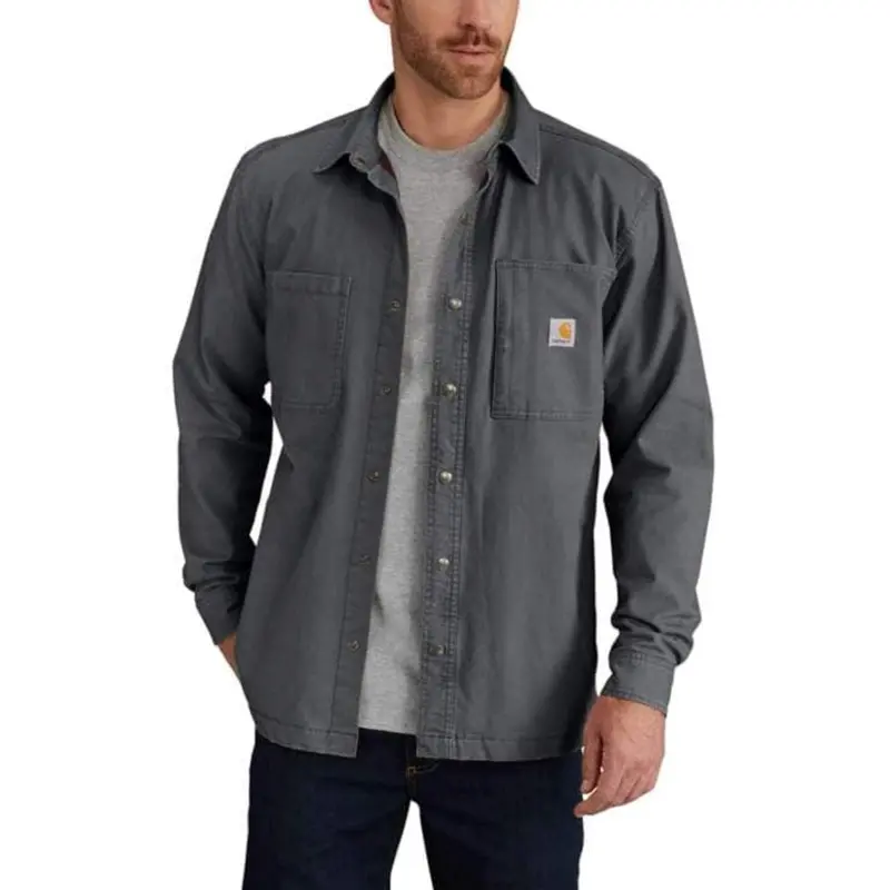 Carhartt Men's Rugged Flex Fleece-Lined Shirt Jac 1