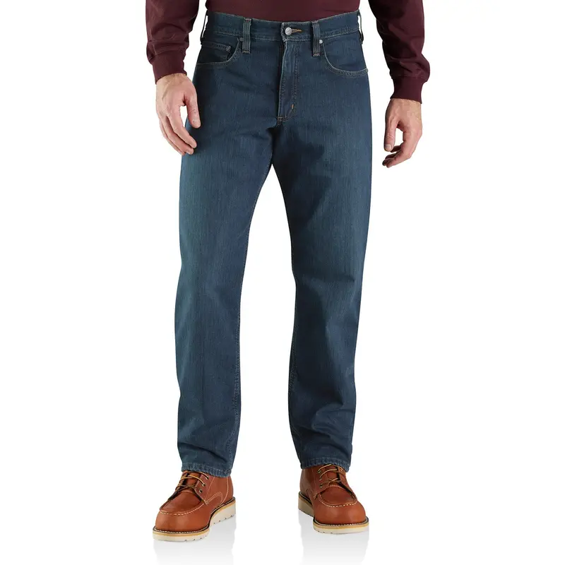 Carhartt Men's Rugged Flex®  Relaxed Fit Fleece-Lined 5-Pocket Jean 1