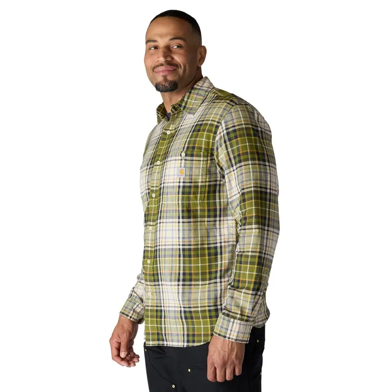 Carhartt Men's Rugged Flex® Relaxed Fit Lightweight Long Sleeve Work Shirt 2