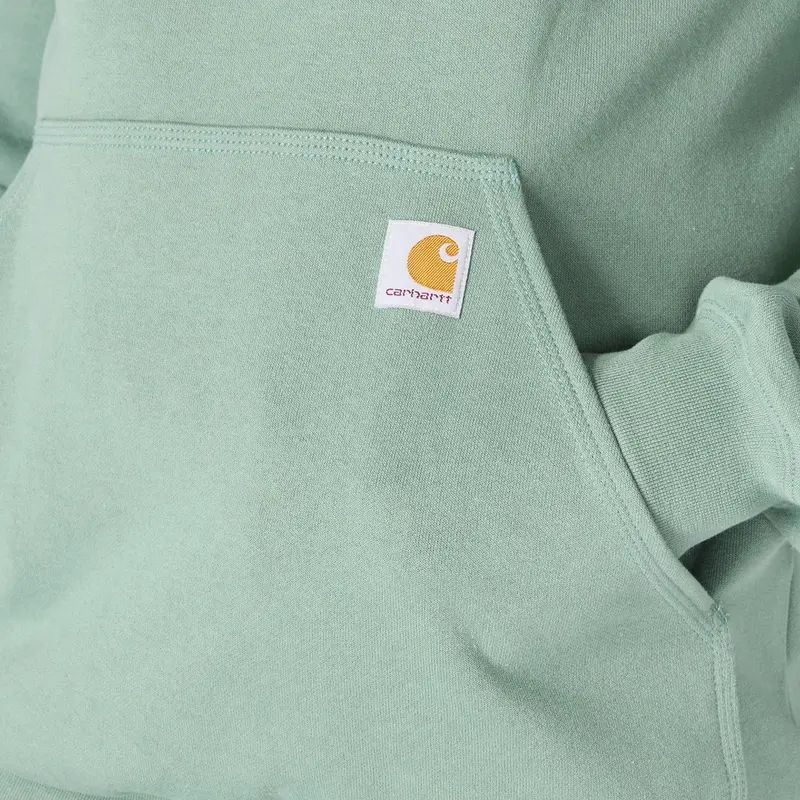 Carhartt Men's Signature Logo Hooded Pullover Sweatshirt 40