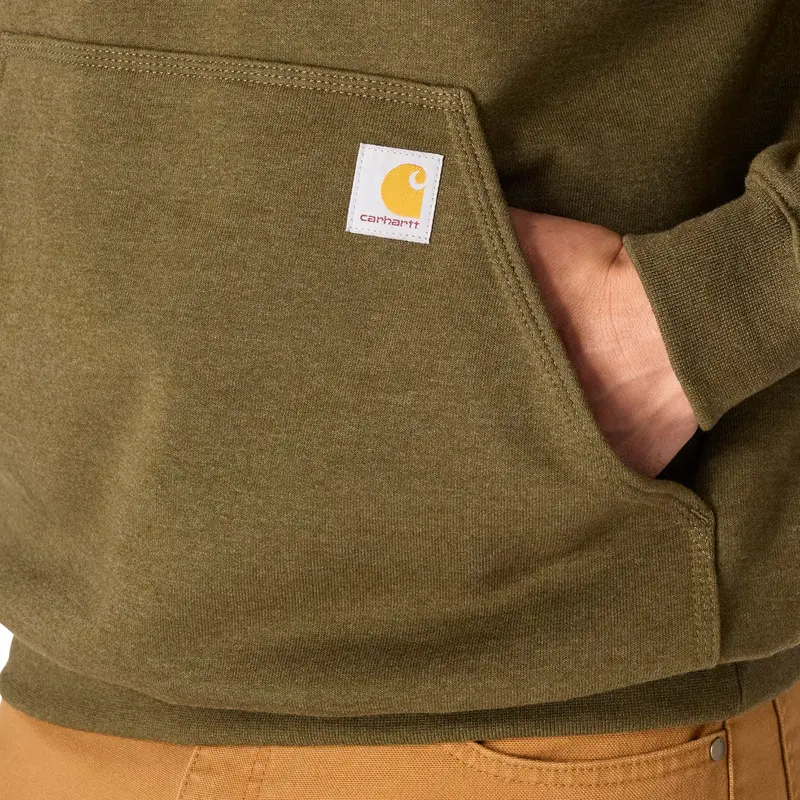 Carhartt Men's Signature Logo Hooded Pullover Sweatshirt 48