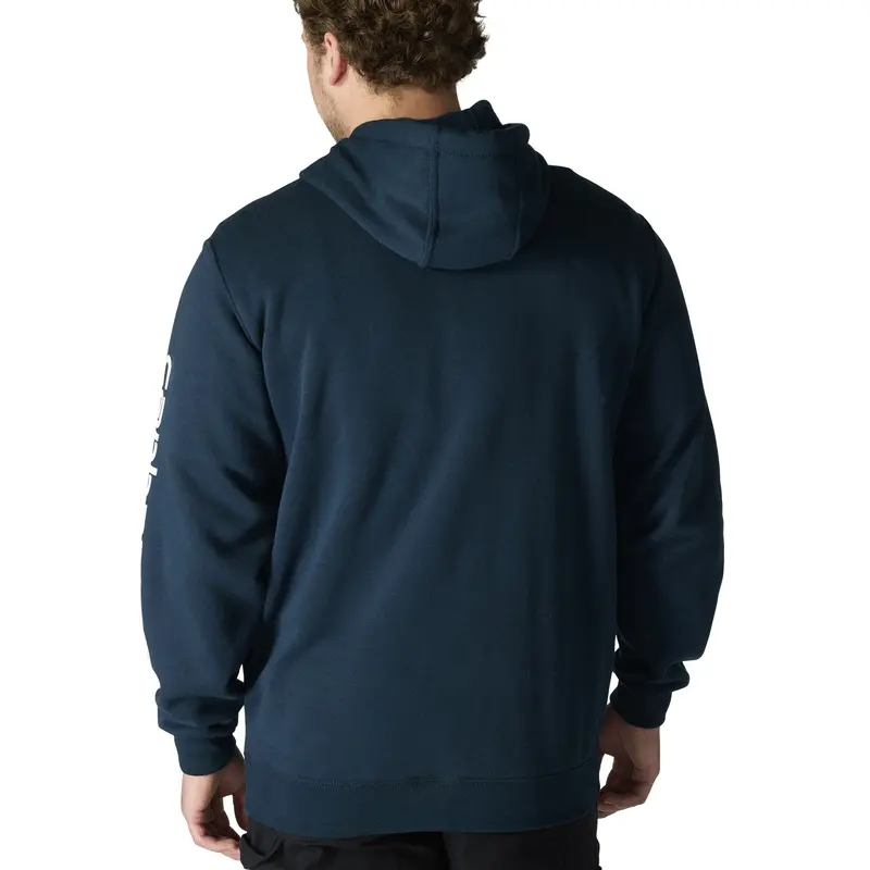 Carhartt Men's Signature Logo Hooded Pullover Sweatshirt 5