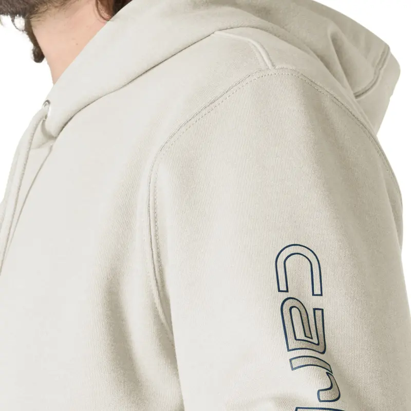 Carhartt Men's Signature Logo Hooded Pullover Sweatshirt 73
