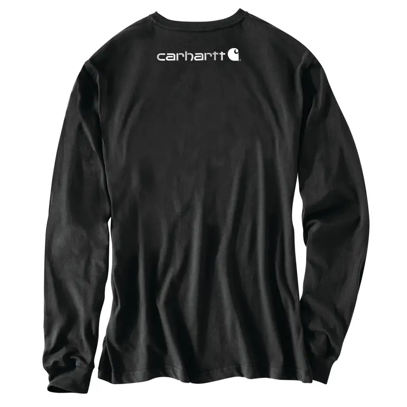 Carhartt Men's Signature Logo Long Sleeve T-Shirt 3
