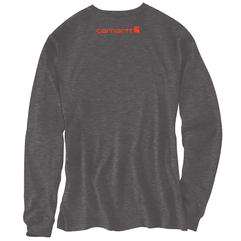 Carhartt Men's Signature Logo Long Sleeve T-Shirt 6
