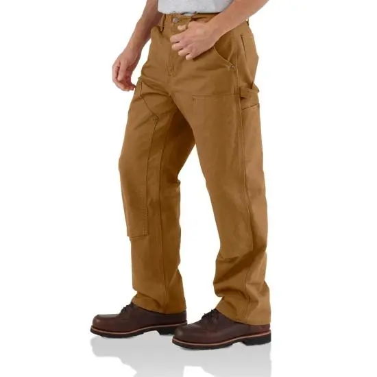 Carhartt Men's Washed Duck Double-Front Work Dungaree 4