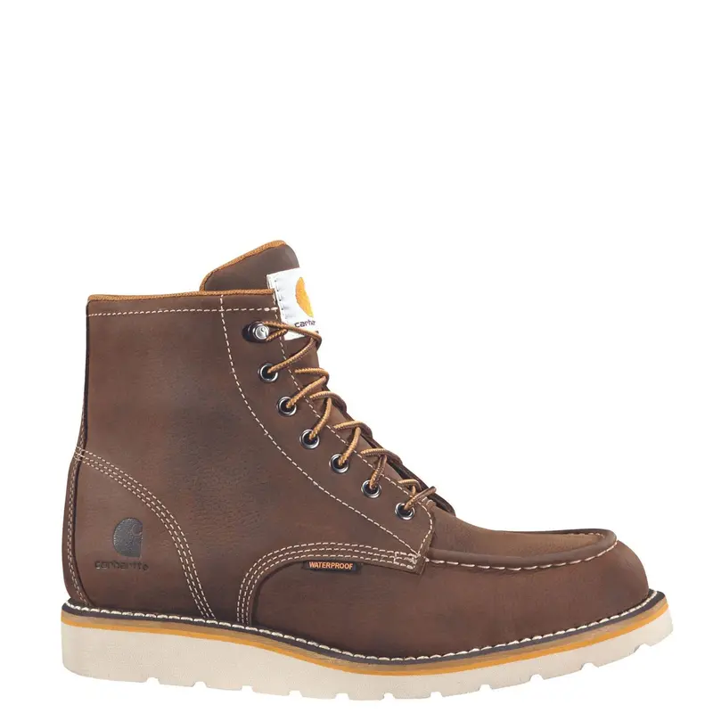 Carhartt Men's Waterproof 6" Moc Toe Wedge Boot 1