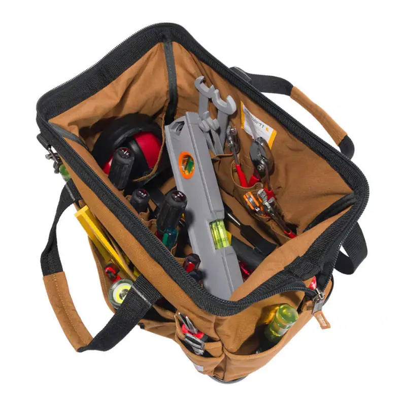 Carhartt Molded Base 33-Pocket Heavyweight 16" Tool Bag 2