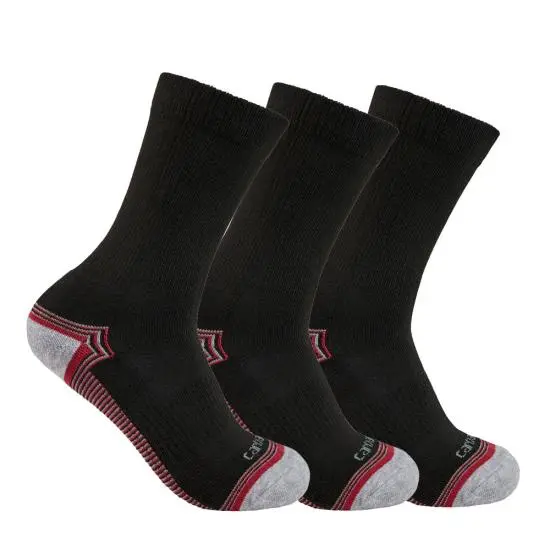 Carhartt Women's Force® Midweight Crew Sock 3-Pack 2