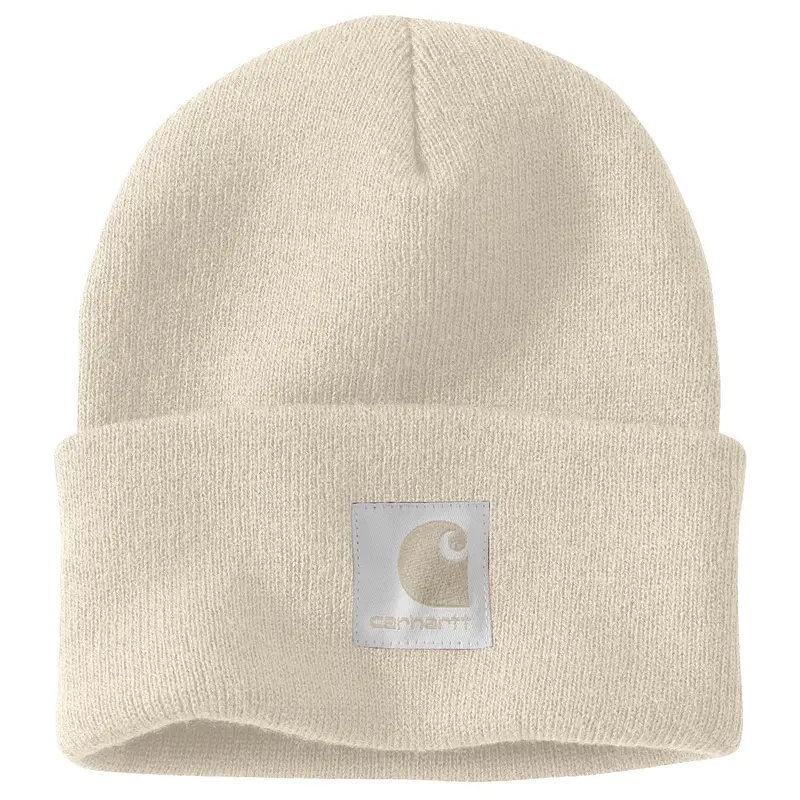 Carhartt Women's Knit Satin-Lined Logo Patch Beanie 1