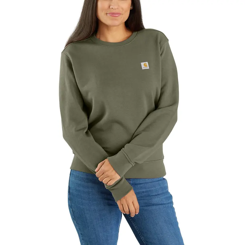 Carhartt Women's Relaxed Fit French Terry Crewneck Sweatshirt 1
