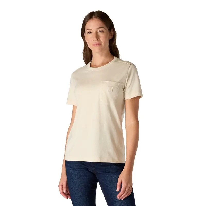 Carhartt Women's Relaxed Fit Short Sleeve Pocket Graphic-C Tee 1