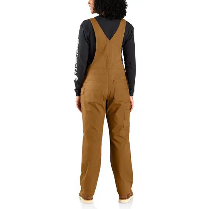 Carhartt Women's Rugged Flex® Double-Front Canvas Bib 4