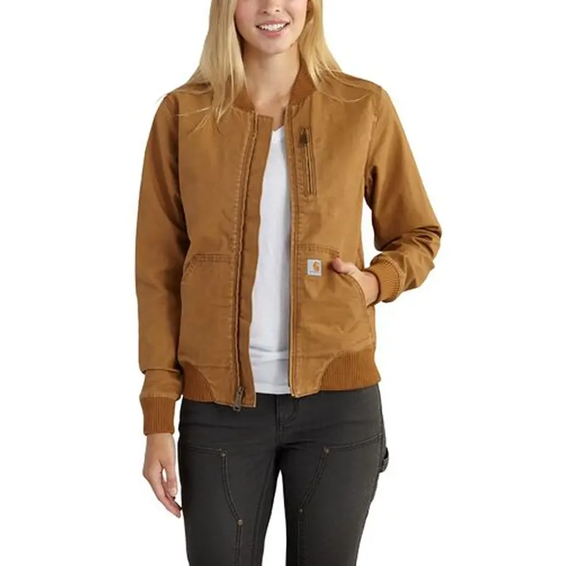Carhartt Women's Rugged Flex® Relaxed Fit Canvas Jacket 2