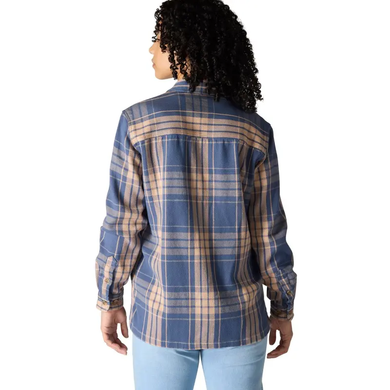 Carhartt Women's Tencel™ Loose Fit Twill Plaid Long Sleeve Work Shirt 11