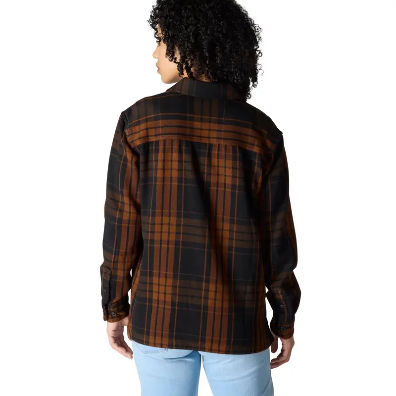 Carhartt Women's Tencel™ Loose Fit Twill Plaid Long Sleeve Work Shirt 17