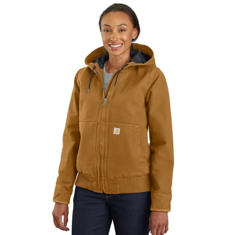 Carhartt Women’s Washed Duck Active Jacket – Loose-Fit Design