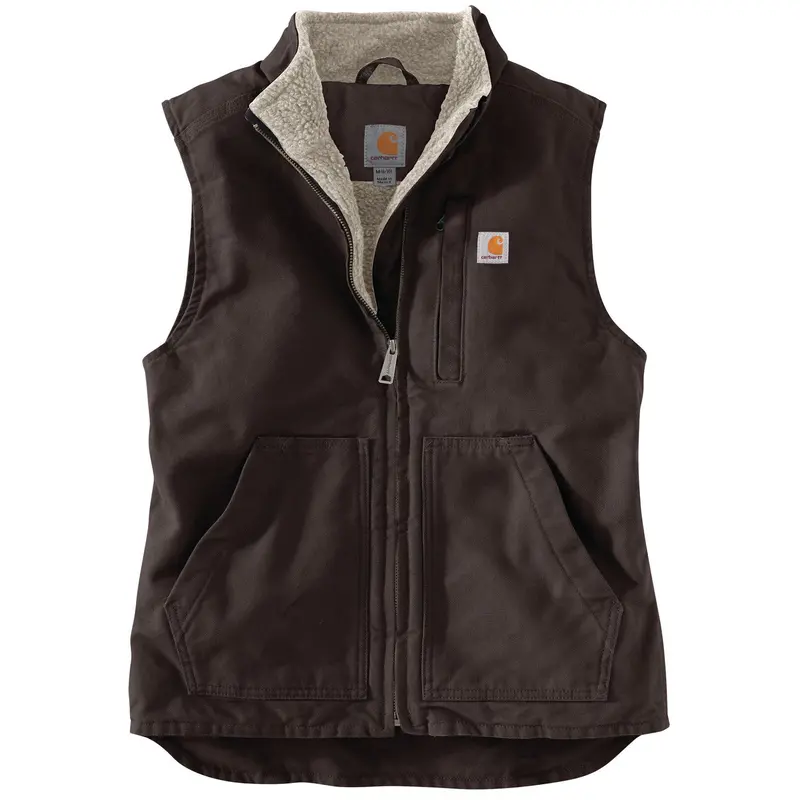 Carhartt Women's Washed Duck Mock Neck Vest 1