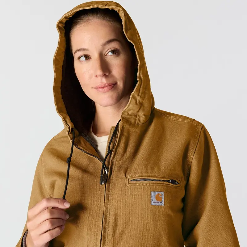 Carhartt Women's Washed Duck Sherpa Jacket 15