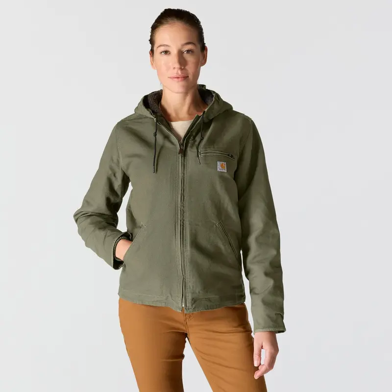 Carhartt Women's Washed Duck Sherpa Jacket 17