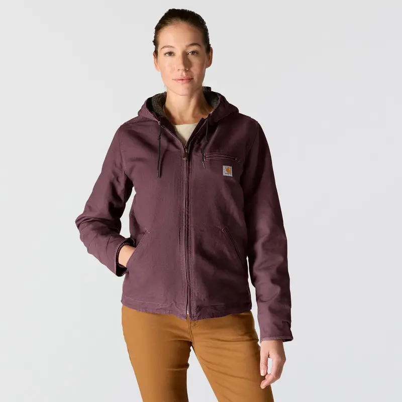 Carhartt Women's Washed Duck Sherpa Jacket 24