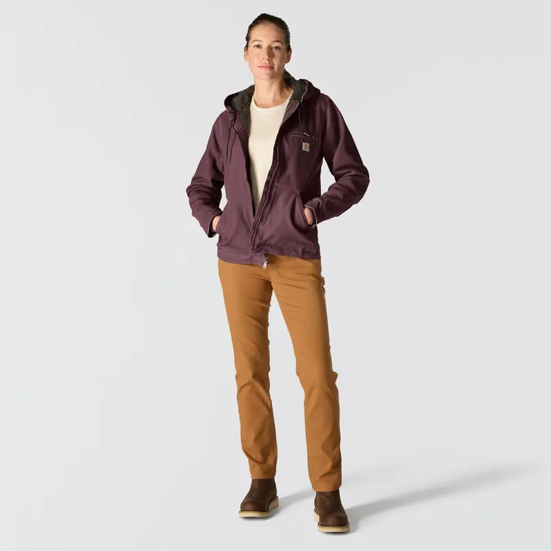 Carhartt Women's Washed Duck Sherpa Jacket 30