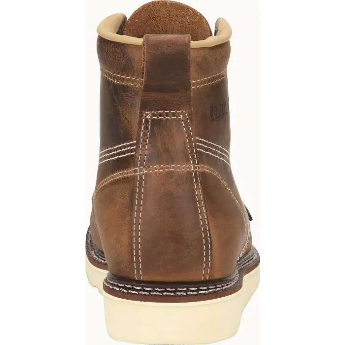 Carolina 6" Crazyhorse Moc Toe Soft Toe Wedge Sole #Ca7011 3