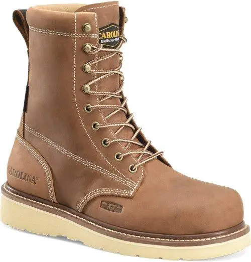 Carolina 8" Amp Waterproof Comp Toe Wedge Work Boot Ca7842 1