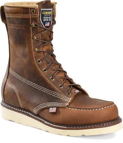 Carolina 8" Domestic Moc Toe  #Ca8012 1