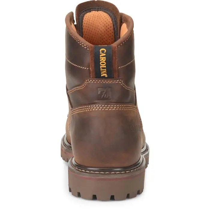 Carolina Men's 6" Waterproof, Composite Toe, Grizzly Work Boot #Ca7528 4