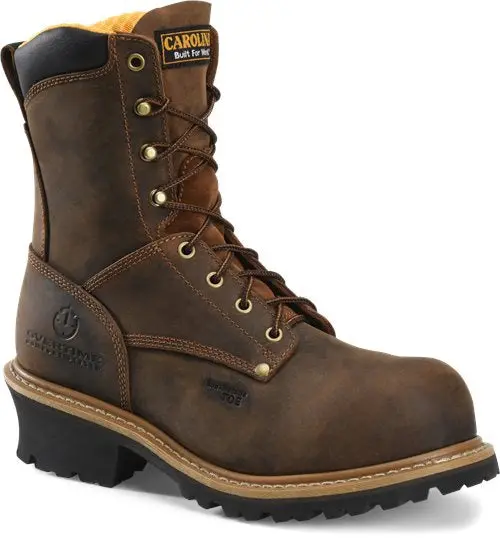 Carolina Men’S 8” Composite Toe Logger Poplar #Ca9853 1