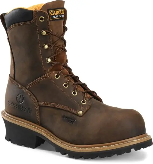 Carolina Men’S 8” Composite Toe Logger Poplar #Ca9853 5