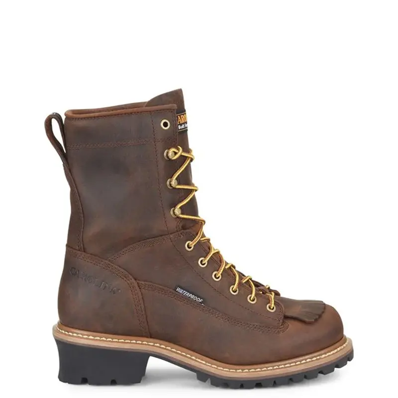Carolina Men's Spruce Waterproof 8" Logger Boot 1