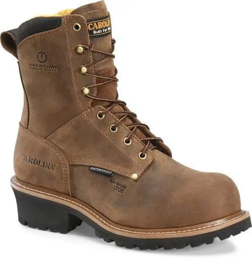 Carolina Poplar Men’S 8” Waterproof Composite Toe Logger Ca9852 1