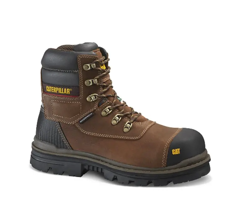Cat Adhesion Ice Men's 6" Waterproof Composite Toe Winter Work Boot With Vibram Arctic Grip 722744 1