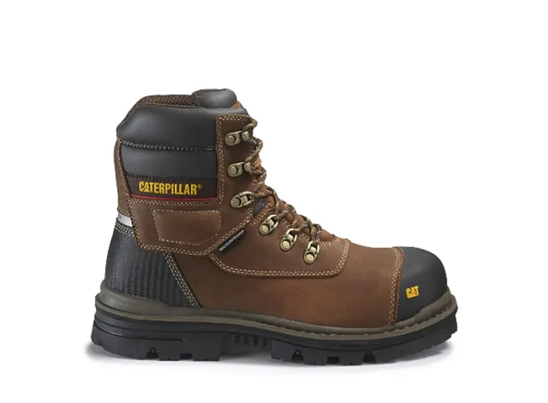 Cat Adhesion Ice Men's 6" Waterproof Composite Toe Winter Work Boot With Vibram Arctic Grip 722744 2