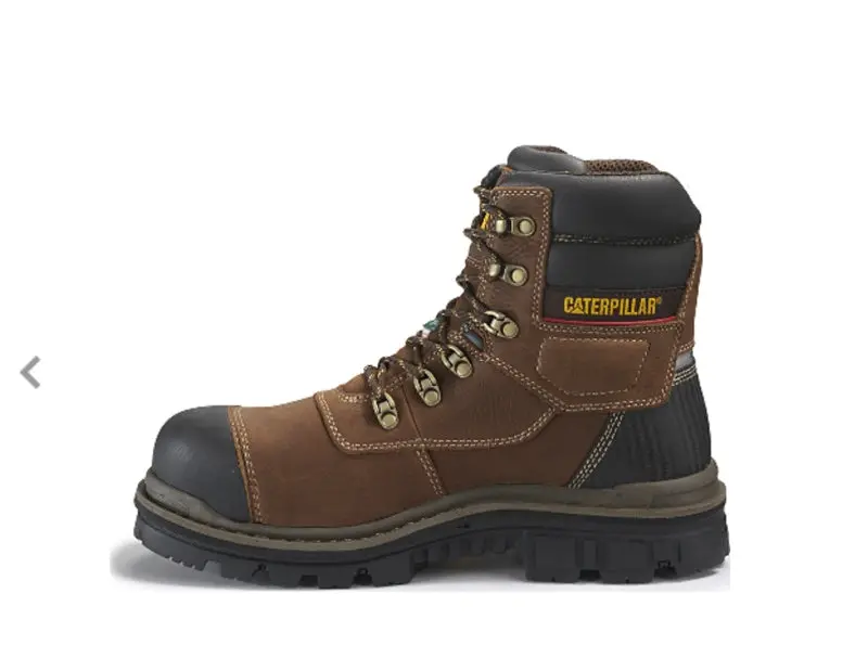 Cat Adhesion Ice Men's 6" Waterproof Composite Toe Winter Work Boot With Vibram Arctic Grip 722744 5