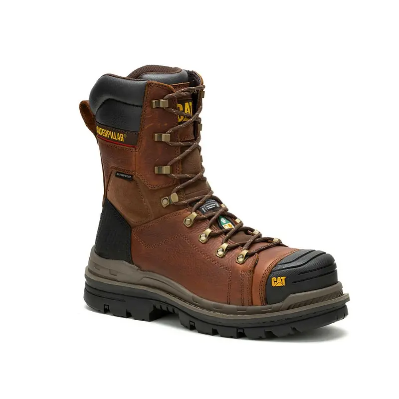 Cat Hauler Xl Men's 8" Composite Toe Work Boot 725891 - Brown 1