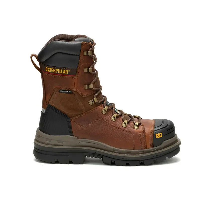 Cat Hauler Xl Men's 8" Composite Toe Work Boot 725891 - Brown 2