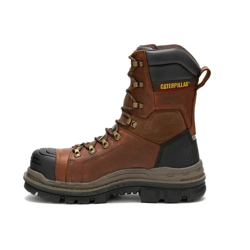 Cat Hauler Xl Men's 8" Composite Toe Work Boot 725891 - Brown 3