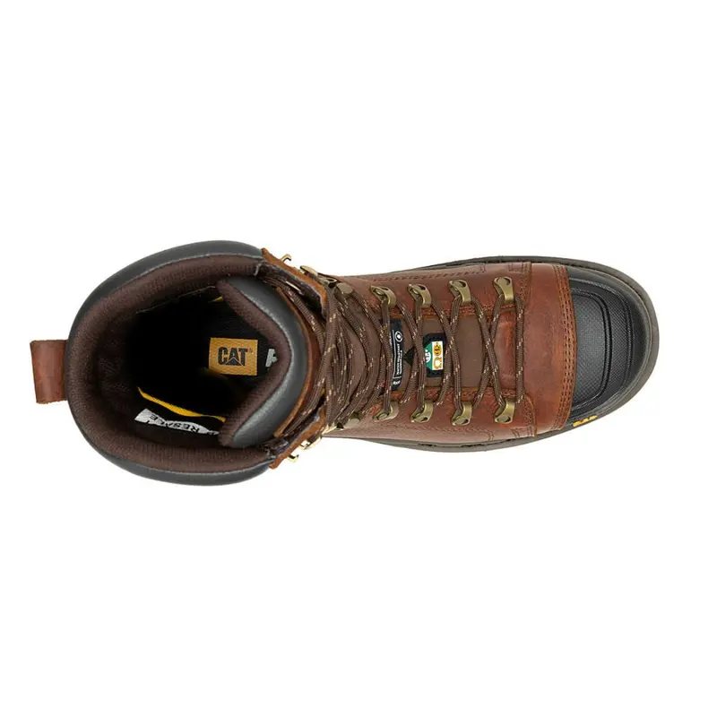 Cat Hauler Xl Men's 8" Composite Toe Work Boot 725891 - Brown 6