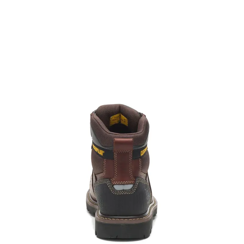 Cat Men's Alaska 2.0 6" Steel Toe Work Boot 5